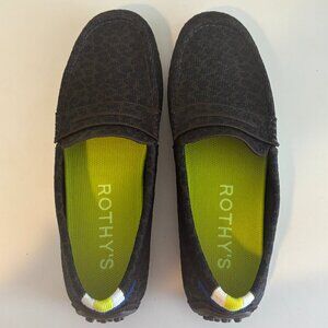 Rothy's The Driver Chocolate Spot Women Size 8, Worn Only Once EUC